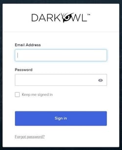A screenshot of a login form
Description automatically generated